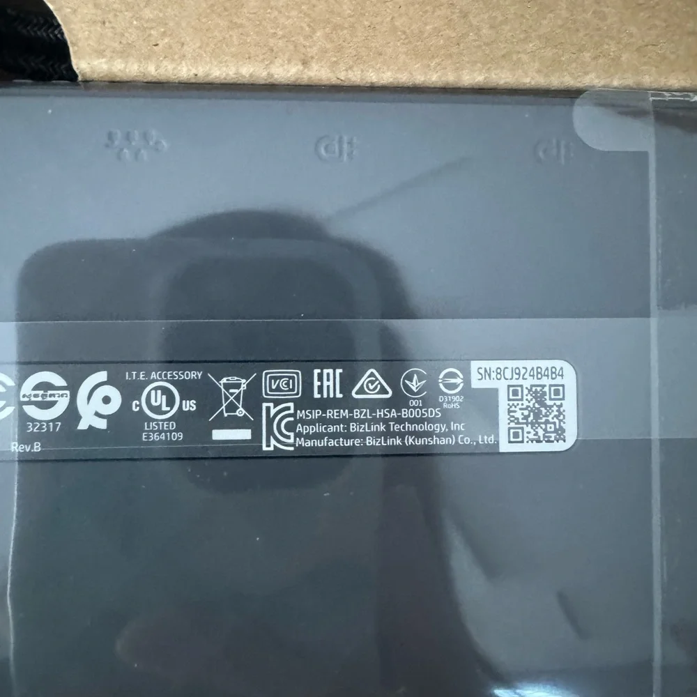 Brand new HP universal usb-c docking station
